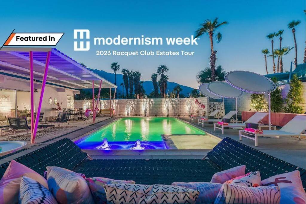 Alexander: Retro Chic Oasis 2023 Modernism Showcase House Palm Springs Exterior photo